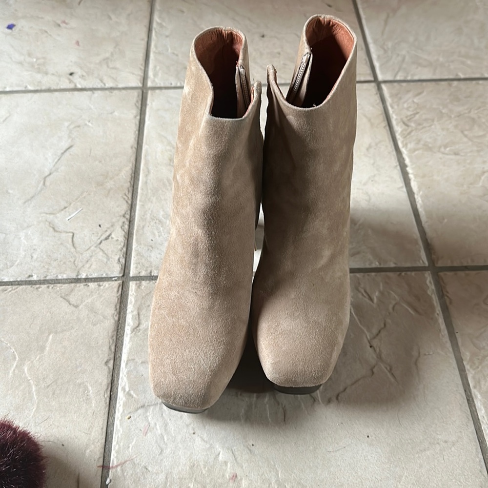 shellys london suede platform boots